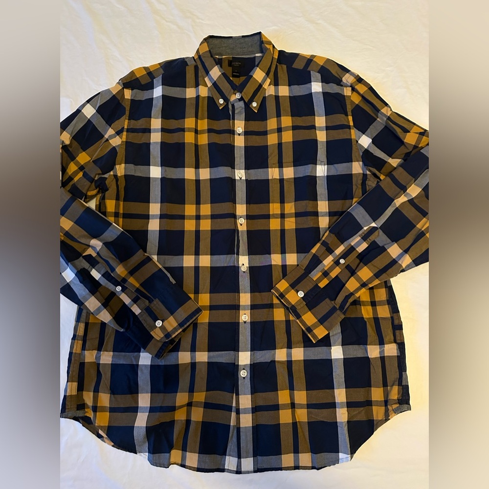 J.Crew Plaid Button Down Shirt